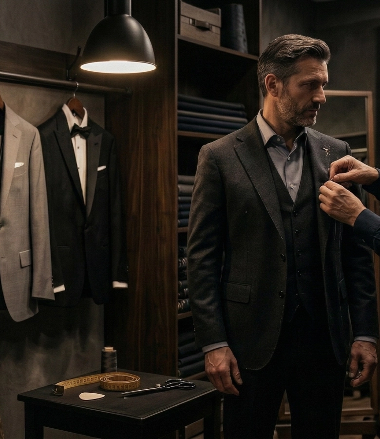 Gin-Tasting im Showroom von KRONE Gents & Tailoring